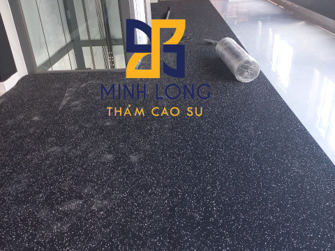 Cung cấp - Thi công Thảm cao su EPDM 4mm, Gạch cao su EPDM 15mm LH:0898080320