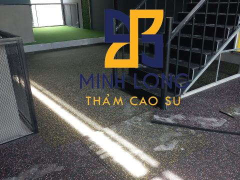 Cung cấp - Thi công Thảm cao su EPDM, Gạch cao su EPDM 25mm, Cỏ CCGrass  LH 0898080320