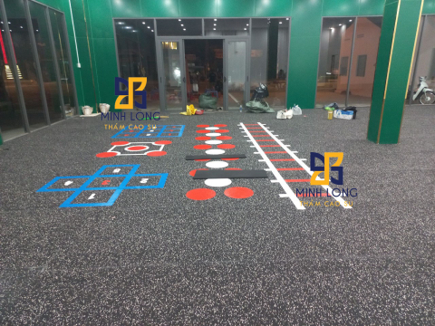 Thi công Thảm EPDM - Gạch cao su - Vẽ thiết kế Liên hệ 0898 080 320