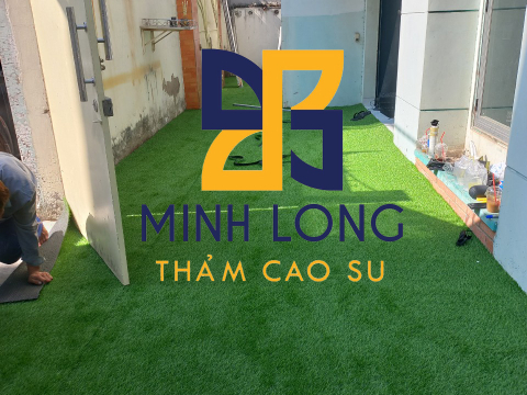 Cung cấp thi công gạch cao su EPDM, cỏ nhân tạo CCGrass - Home Gym Q7