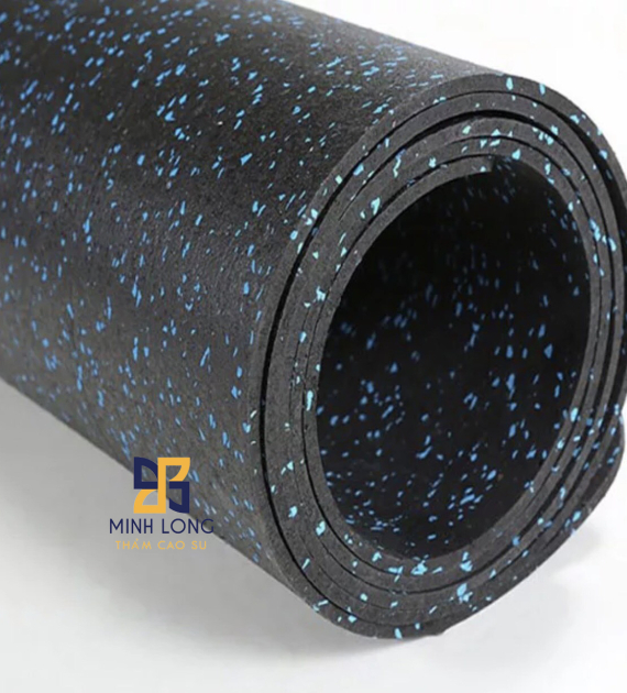 Thảm cao su EPDM chấm xanh trắng